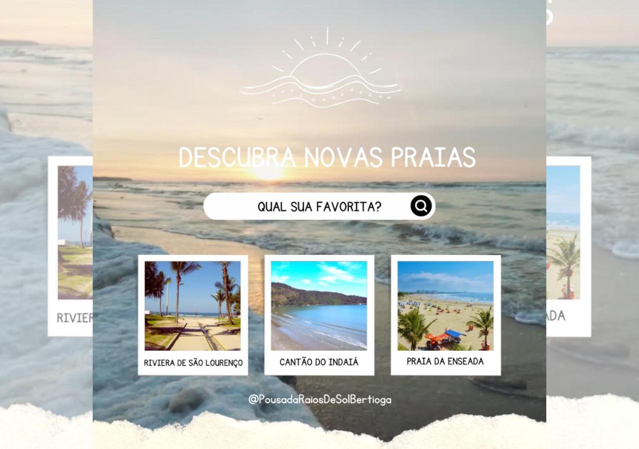Pousada Raios De Sol Indaia Bertioga Eksteriør bilde